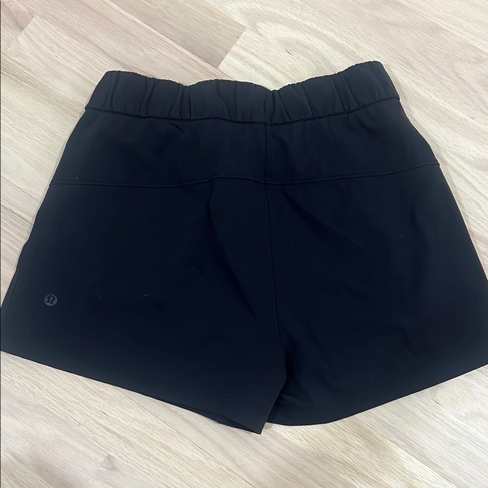 Lululemon Drawstring Short 4 Black - image 2